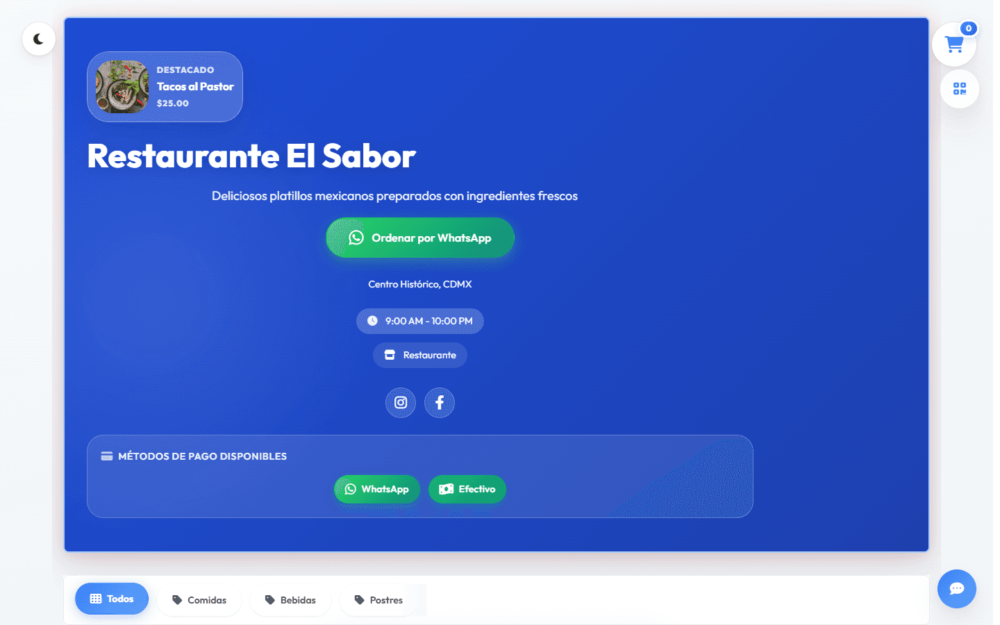 MiniTiendAI public storefront with product cards and mobile-first commerce controls.